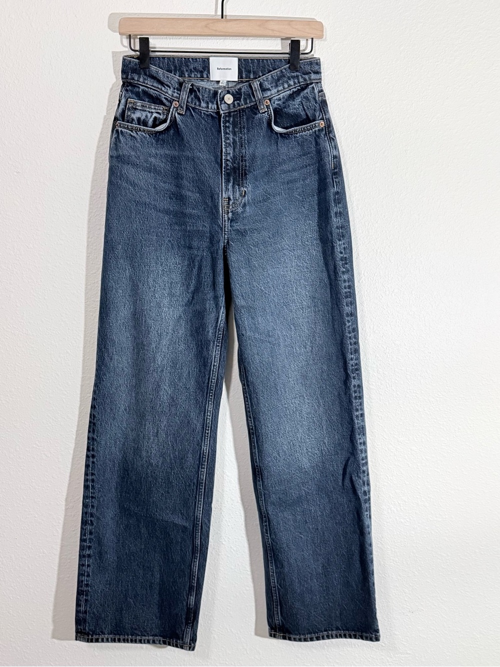 Reformation Wes High Rise Wide Leg Jeans - Picture 5 of 9